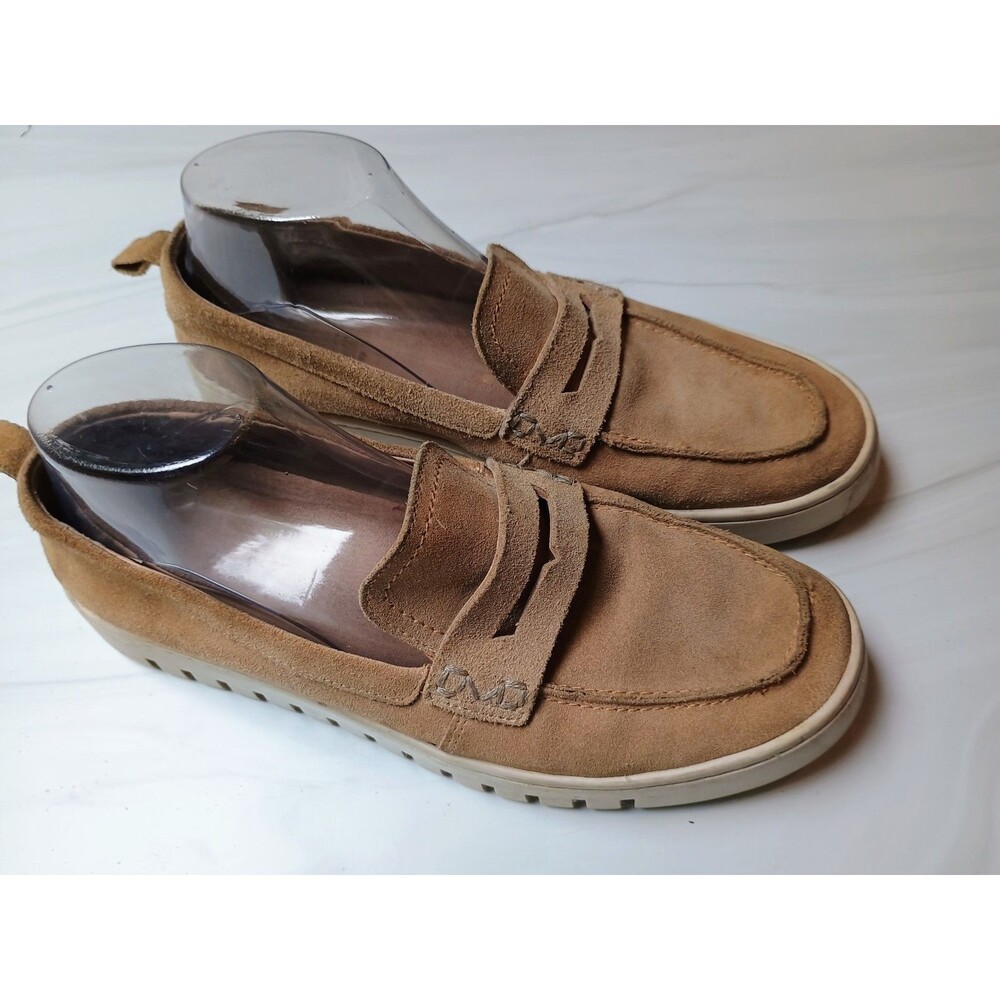 Vionic Uptown Women's Slip-On Loafer Moc Casual Shoes Size 10 Tan